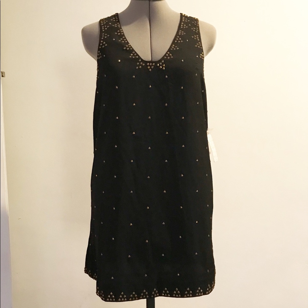 Free People Dress - Soho Studded Black Dress